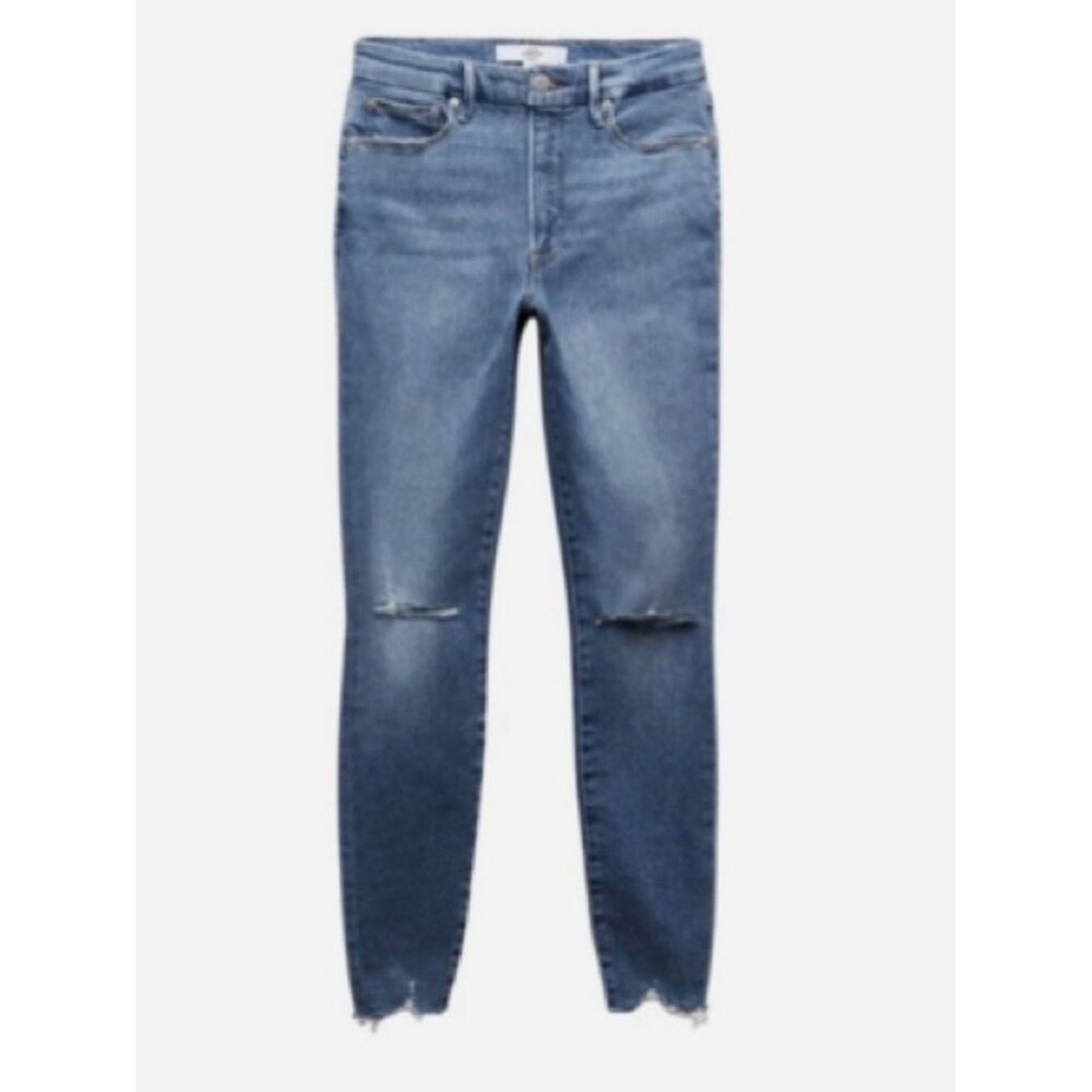 GOOD AMERICAN X ZARA High Rise Skinny Denim Jeans